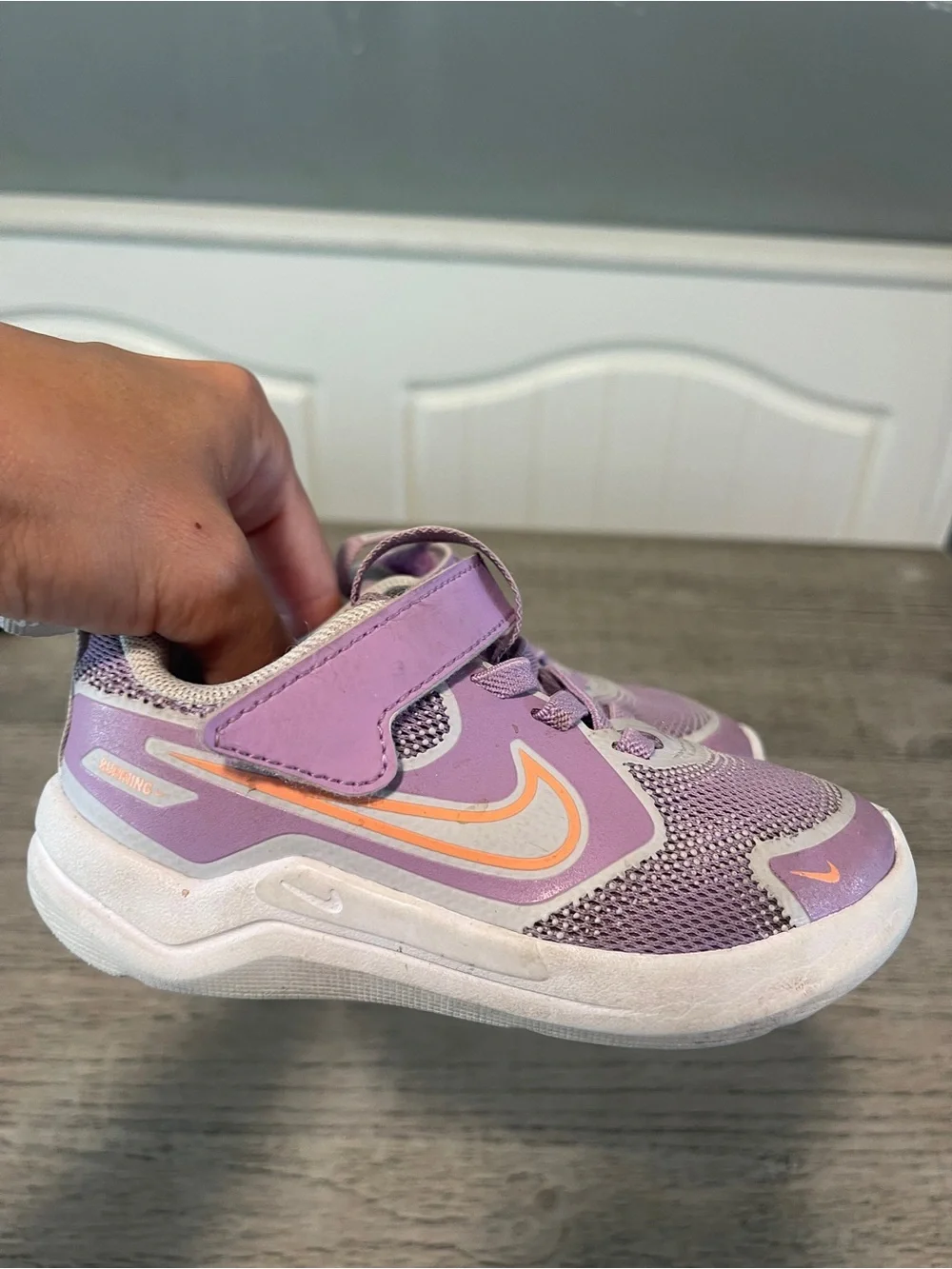 Nike Cosmic Runner TD Violet Star Toddler Infant Running Shoes Size 7C